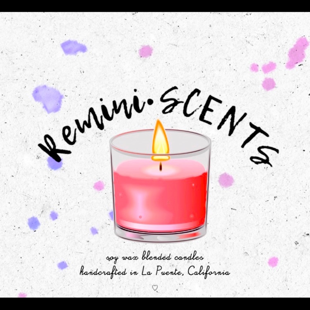 Homemade soy blend candles